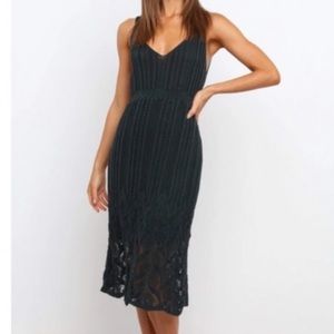 Petal + Pup Green Knit Dress